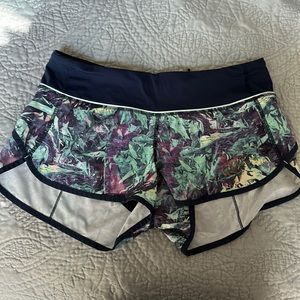 Lululemon speed shorts